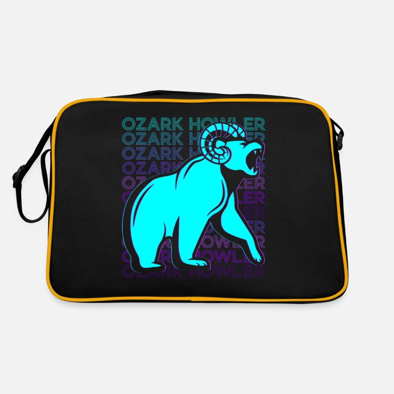 Ozark Howler Kryptide Kryptozoologie Retro Retro Tasche