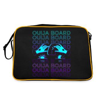 Ouija Board Ghost Board Planchette Rétro - Sac Retro - noir/or - Dos