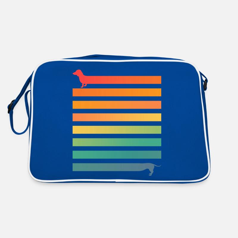 Tenue d’ami de chien, teckel de chien meilleur ami Sac Retro