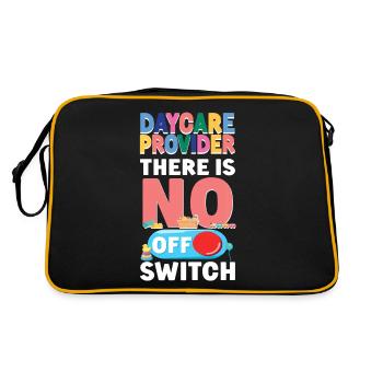 Fournisseur de services de garde d’enfants Enseignant - Sac Retro - noir/or - Dos