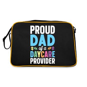 Fournisseur de services de garde d’enfants Enseignant - Sac Retro - noir/or - Dos