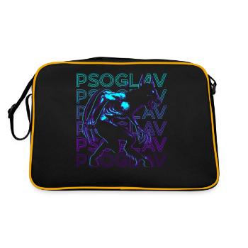 Psoglav Mythologie slave Rétro - Sac Retro - noir/or - Dos