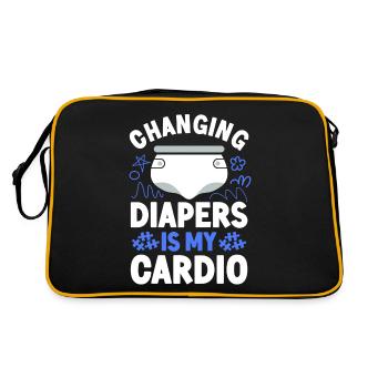Fournisseur de services de garde d’enfants Enseignant - Sac Retro - noir/or - Dos