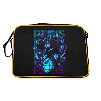 Rebis Alchemy Alchemist Magnum Opus Retro - Retro Bag - black/gold - Back
