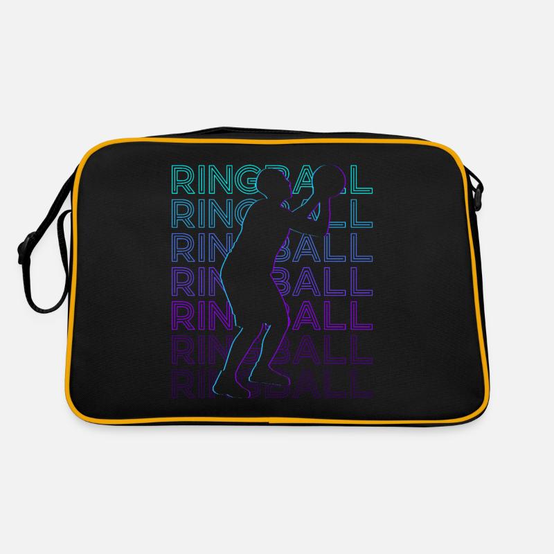 Joueur de Ringball Rétro Sac Retro