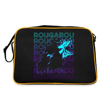 Rougarou Cryptozoology Retro - Retro Bag - black/gold - Back