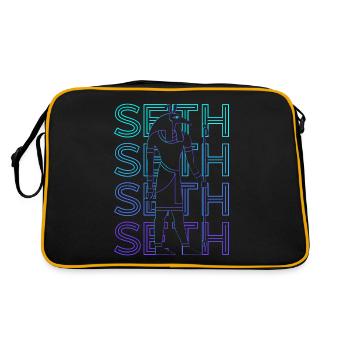 Seth Christianity Son of Adam Retro - Retro Bag - black/gold - Back