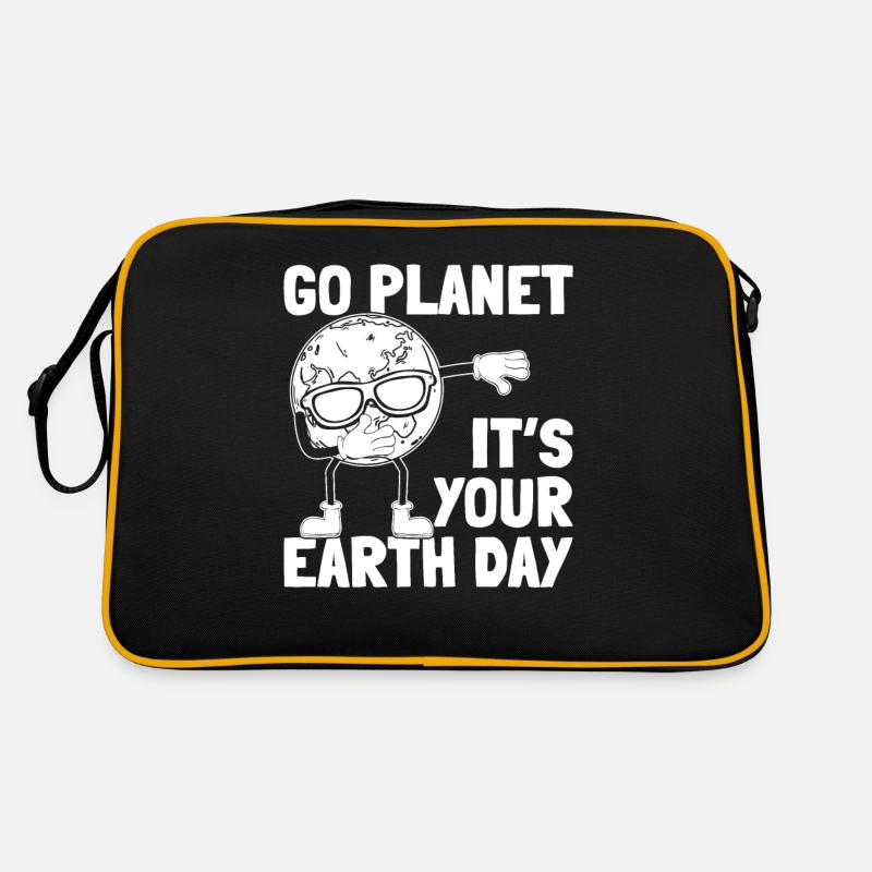 Earth Day Dabbing Earth - Go Planet Es ist dein Retro Tasche