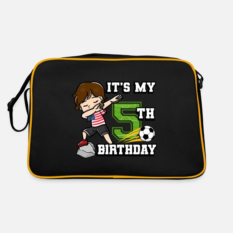 Footballeur Garçon J’ai déjà 5 ans Sac Retro