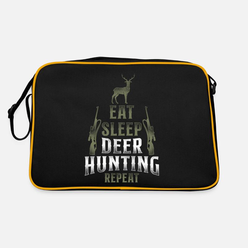 Buck Deer Hunting Hunter Vintage Retro Bag