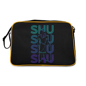 Shu Dieu égyptien Mythologie égyptienne Ancienne Ä - Sac Retro - noir/or - Dos