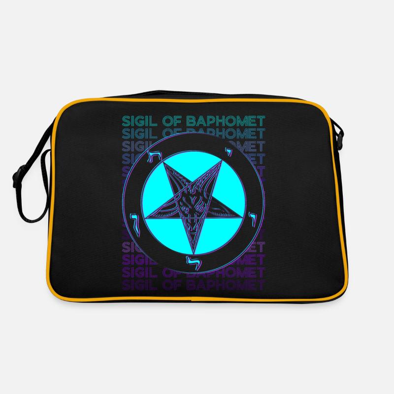 Sceau de Baphomet Pentagram Occult Magic Sac Retro