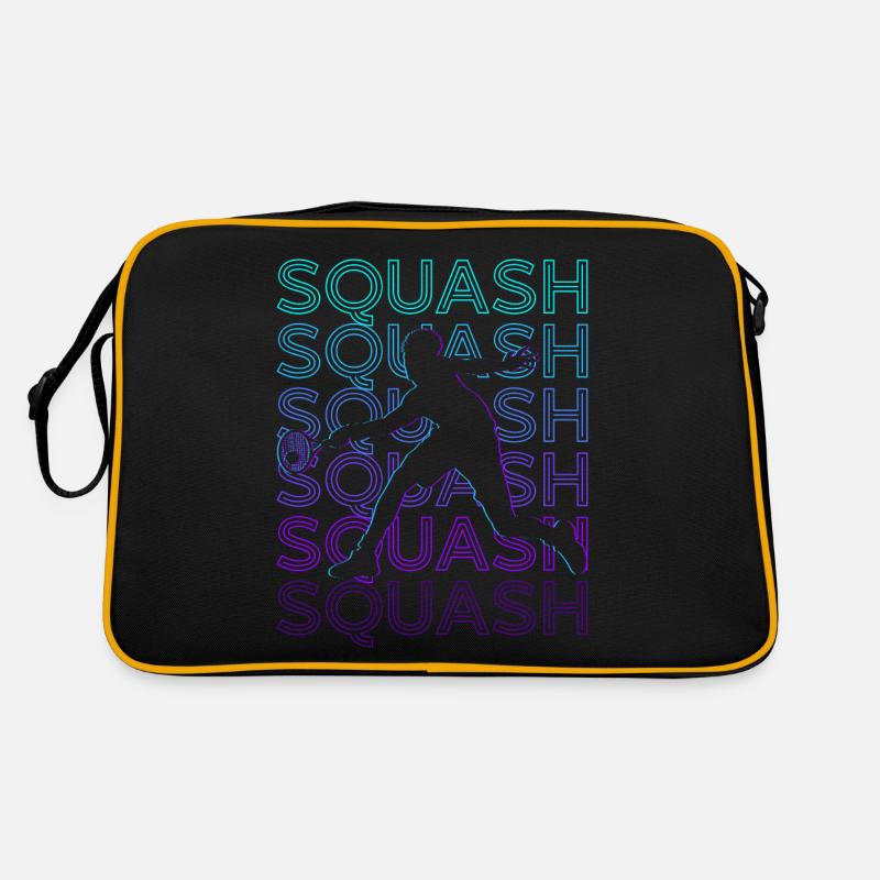 Squash Player Retro Retro Bag
