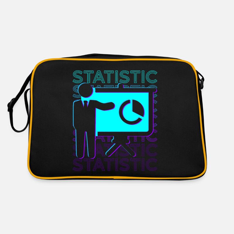 Statisticien Statisticien Rétro Sac Retro