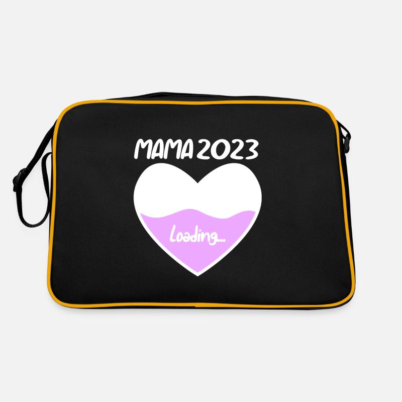 Maman 2023 Mère Grossesse Enceinte Sac Retro
