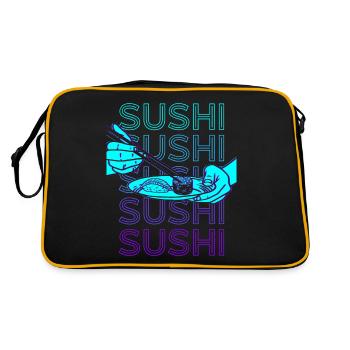 Sushi Rétro - Sac Retro - noir/or - Dos