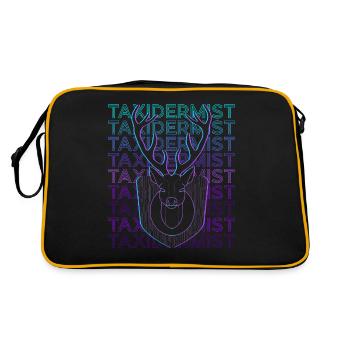 Taxidermiste Taxidermiy Retro - Sac Retro - noir/or - Dos