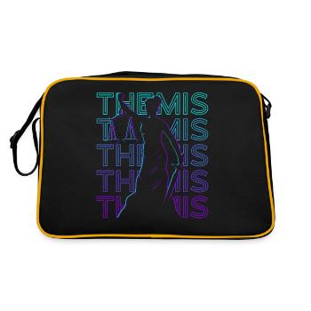 Themis Goddess of Justice Lady Justice - Retro Bag - black/gold - Back
