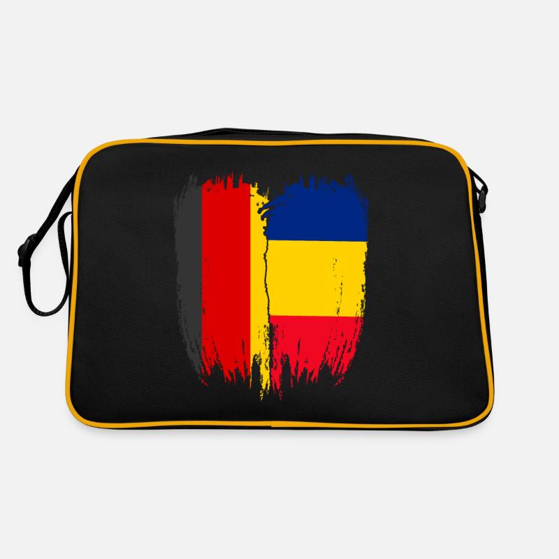 Germany Flag Romania Retro Bag