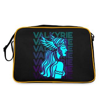 Valkyrie Viking Rétro - Sac Retro - noir/or - Dos