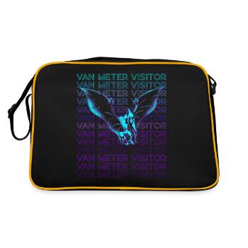Van Meter Visitor Cryptozoology Retro - Retro Bag - black/gold - Back
