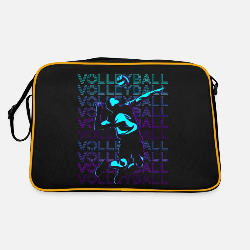 Volleyball player Retro Retro Bag