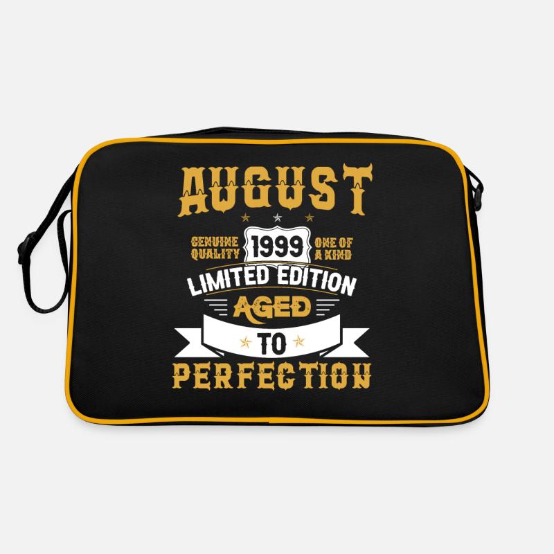 Birthday August 1999 born Vintage Retro Bag