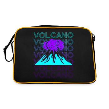 Volcan Rétro - Sac Retro - noir/or - Dos