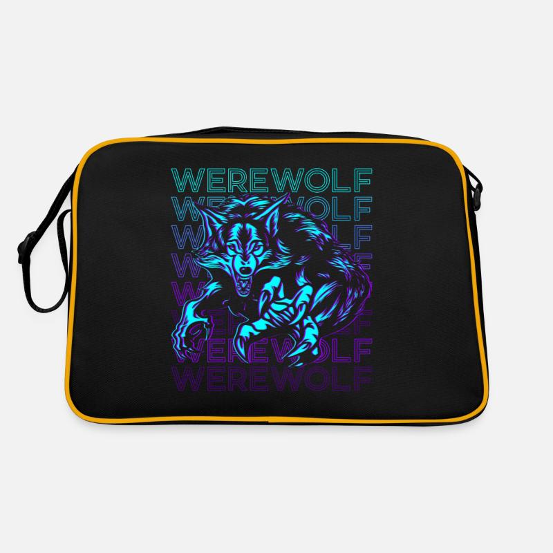 Werwolf Retro Retro Tasche