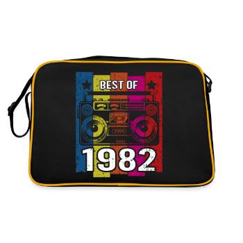Best Of 1982 Stereo Radio Cassette Player - Retro Bag - black/gold - Back