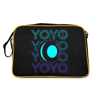 Yoyo Player Retro - Retro Bag - black/gold - Back
