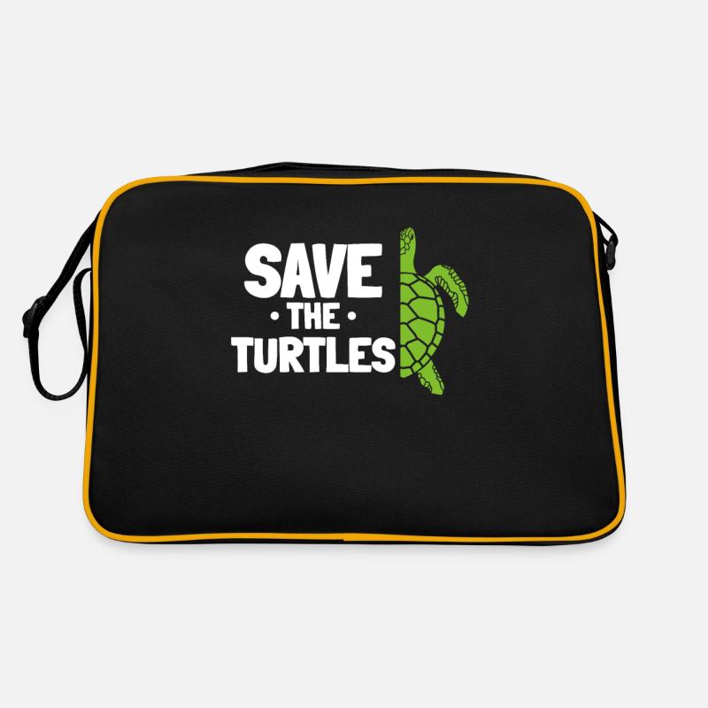 Sauvez les tortues Sac Retro