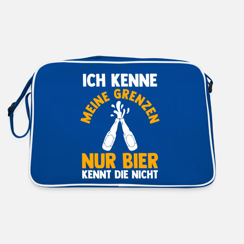 Saufspruch Bier Retro Tasche