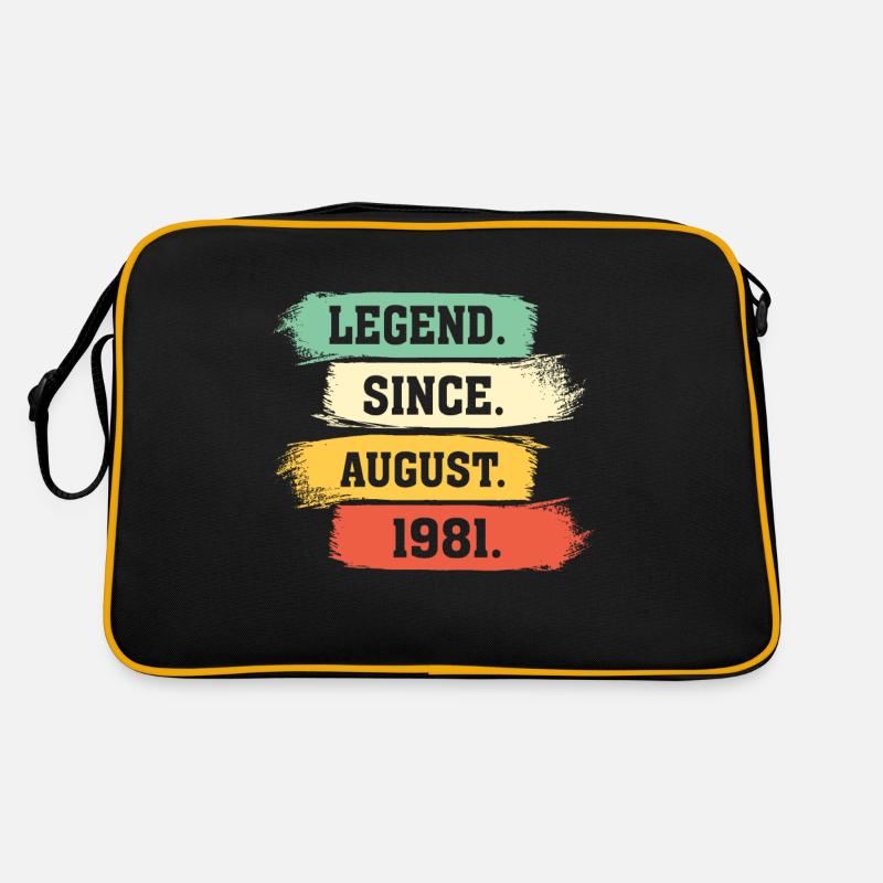 Legend since August 1981 Retro Tasche