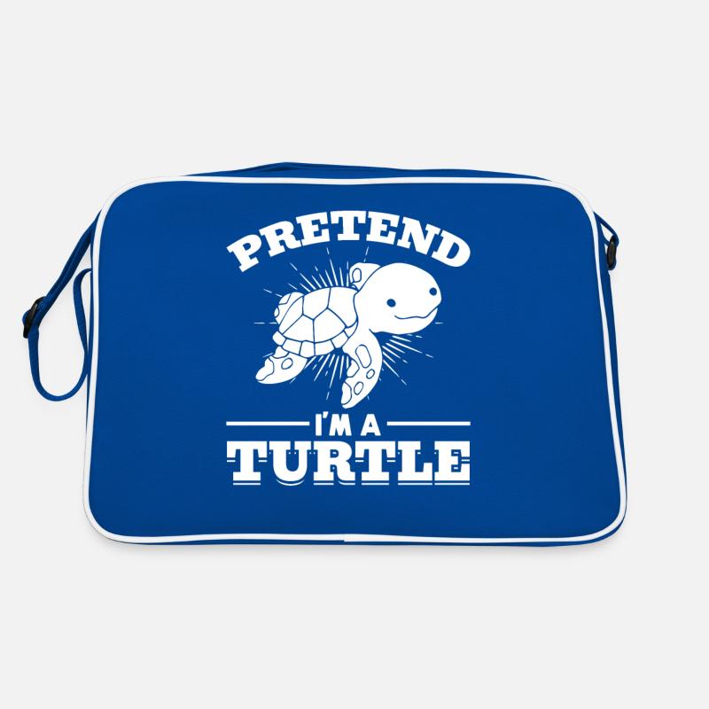 Cute Turtle Lovers - As If I Had a Retro Bag