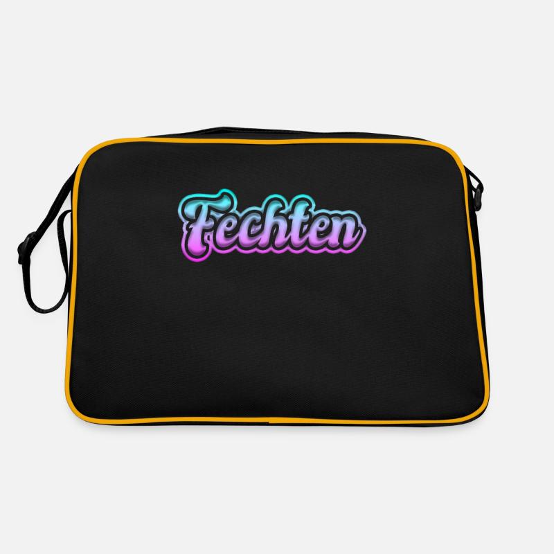 Fechten Retro Tasche