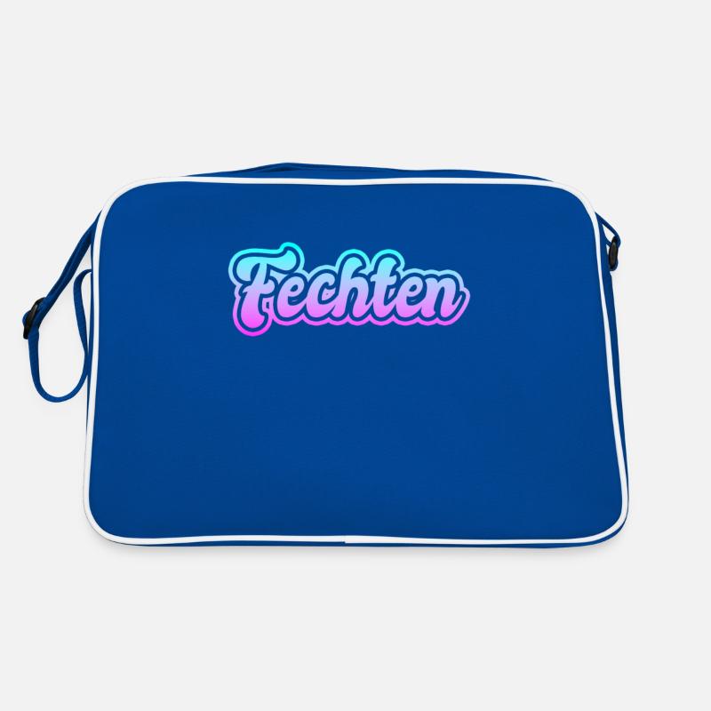 Fechten Retro Tasche