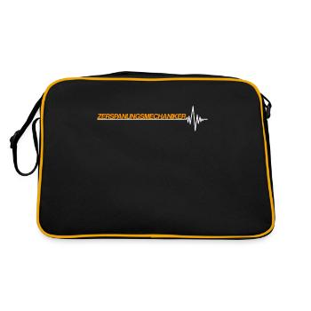 Cutting machine operator - Retro Bag - black/gold - Back