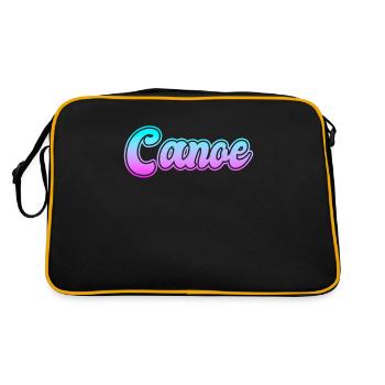 Canoe canoe - Retro Bag - black/gold - Back
