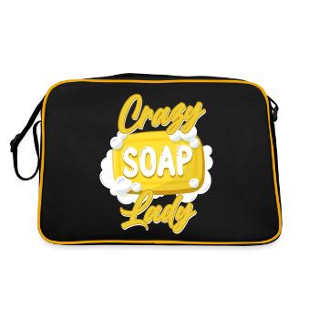 Fabrication de savon Fabrication de savon Savon fou - Sac Retro - noir/or - Dos