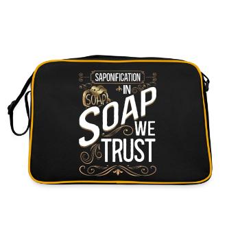 Fabrication de savon - Sac Retro - noir/or - Dos