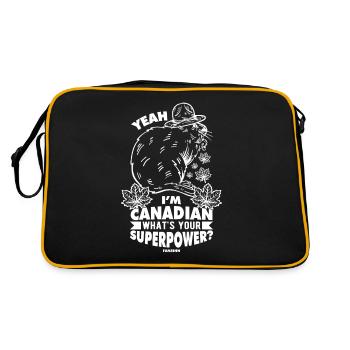 Canada - Retro Bag - black/gold - Back