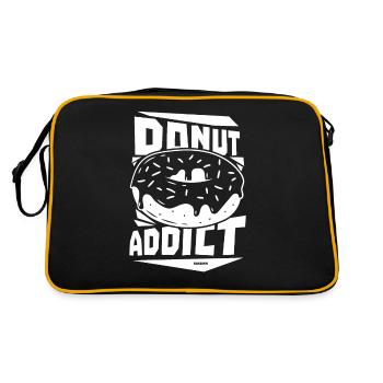 Beignet - Sac Retro - noir/or - Dos