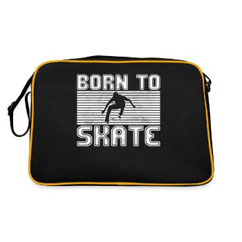 skating - Retro Bag - black/gold - Back