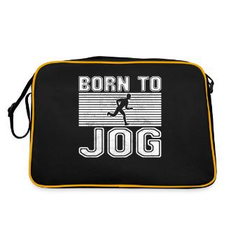 Jogging Running - Retro Bag - black/gold - Back