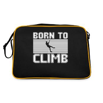 Grimper - Sac Retro - noir/or - Dos