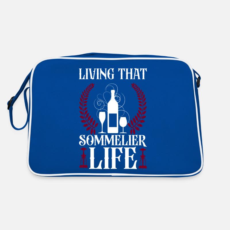 Dégustation de vin de sommelier Sac Retro