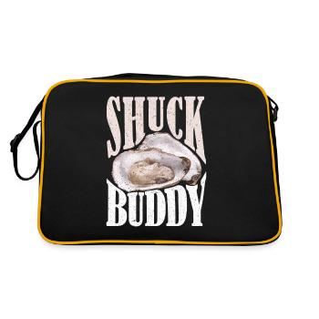 Shuck Buddy Oysters - Retro Bag - black/gold - Back