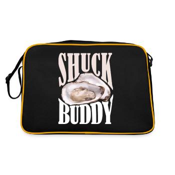 Shuck Buddy Oysters - Retro Bag - black/gold - Back