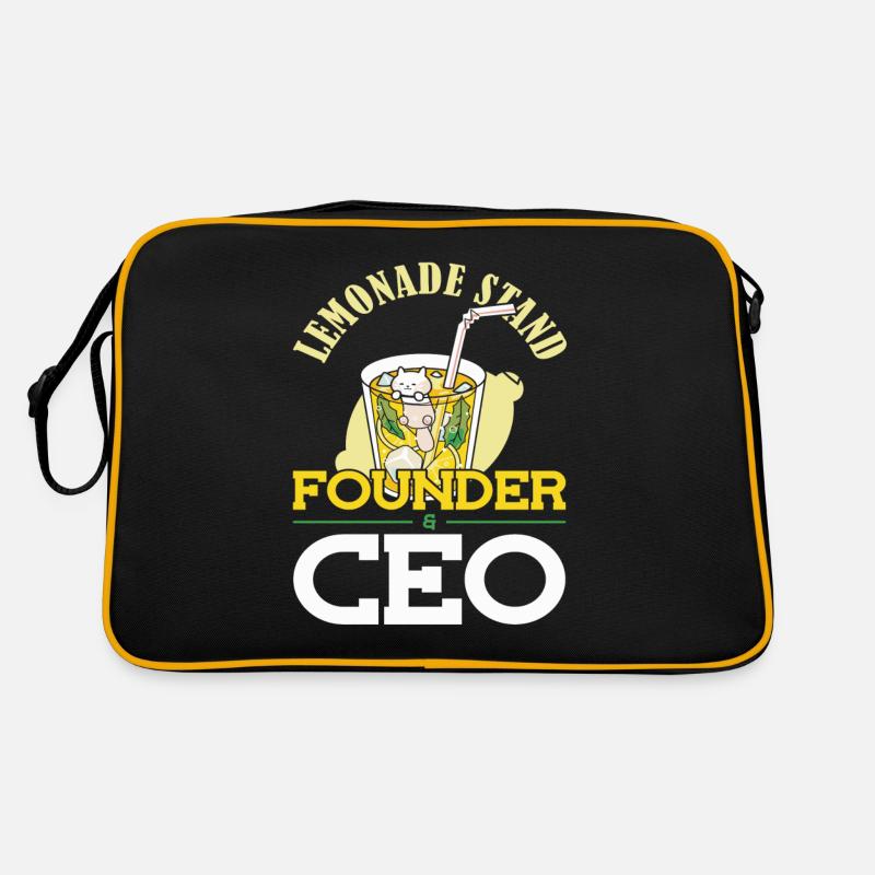 Fondateur et PDG de Lemonade Stand Limonadenstand Sac Retro